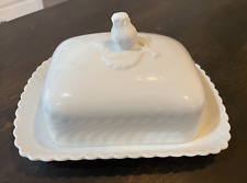 Kaiser of Germany Dubarry Vintage White Rectangle Butter Dish Rose Floral 83A picture