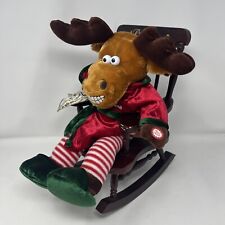 Dan Dee Rocking Chair Singing Grandma Got Run Over by a Reindeer Plush *video* picture