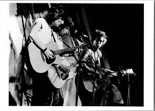 Ron Wood Bob Dylan and Keith Richards JFK Stadium Philadelphia 1985 Postcard picture