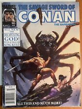 Savage Sword Of Conan The Barbarian #183 (Marvel, 1991)- Newsstand- Fine picture
