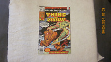 VINTAGE MARVEL COMICS MARVEL TWO-IN-ONE #39 THE THING AND VISION NM 9.4 picture