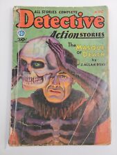 Detective Action Stories Pulp Magazine August 1931 