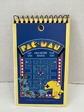 Vintage Pac-Man Notepad Notebook 1980 Midway MFG Memo Pad Note book Video Game picture