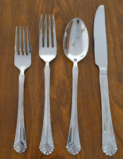 Flatware Oneida Place Set for 8 Lrg Spoons Lrg & Sm Forks Dinner Knives /L1J picture