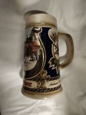 1986 Budweiser Staffel Vintage West Germany Beer Stein Mug picture