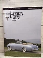 Vintage The Flying Lady Magazine Rolls-Royce Bentley September October 2003 picture
