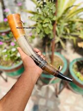 VIKING WAR HORN '16' battle trumpet crafted by houseofhandicrafts,blowing horn picture