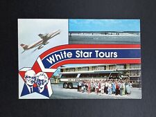 Postcard Reading PA Pennsylvania White Star Tours Advertising R98 picture