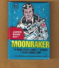 1979 Topps Moonraker James Bond 007 Trading Cards Unopened Wax Pack picture