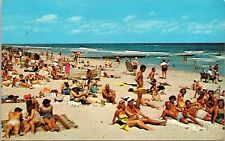 West Nyack New York Scenic Oceanfront Beach Waves Vacation Chrome Postcard picture