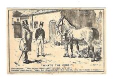 c1880's Trade Card, Button & Ottley, Button's Raven Gloss Shoe Dressing picture