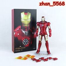 ZD TOYS Marvel 7'' Iron Man Mark III MK 3 Action Figure New In Box picture