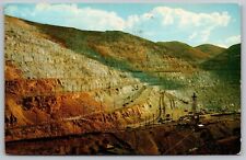 Bingham Copper Mine Utah Canyon Oquirrh Cancel 1966 Ogden UT VNG WOB Postcard picture