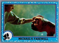 1982 Topps E.T. Movie Michael's Farewell #72 picture