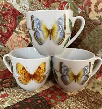 3~ Neiman  Marcus Butterfly Cups 8 Oz picture