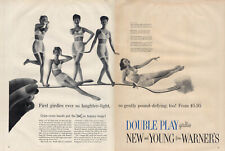 Girdles so laughter-light & pound-defying Playtex Double Play ad 1959 L picture