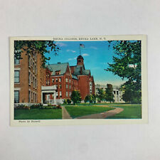 Postcard New York Keuka Lake NY College Unposted 1930s White Border picture
