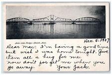 c1905 View Of Enter State Bridge Duluth Minnesota MN Posted Antique Postcard picture
