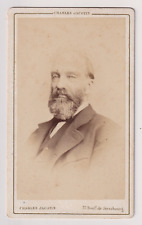 Jacotin CDV - Le Prince de Joinville François d'Orléans - Vintage print c.1870 picture