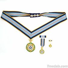 Cased U.S. USA Space MOH Space Medal of Honor silk Neckribbon ww12 Order Rare picture