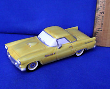 Dept. 56 Snow Village Classic Cars 1955 Yellow Thunderbird Ford Motor Co. rare picture