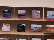LOT OF 43 1960'S-1970'S 35MM SLIDES CARS, TRUCKS, MOTORCYCLES picture