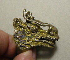 DRAGON RING_Size (9)_WHITE METAL with Gilt_262081 picture