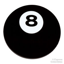 8-BALL ENAMEL LAPEL PIN BLACK EIGHT BILLIARDS TIE TACK BADGE POOL SNOOKER EMBLEM picture