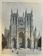 1908 Washington Cathedral St. John's Church Illustrated picture