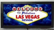 New LED LIGHTED WELCOME TO FABULOUS LAS VEGAS SIGN CASINO SIGN SLOTS SIGN  picture