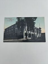 Vintage POSTCARD-CALIFORNIA-Chico-Hotel Diamond Outside View Old Transportation picture