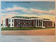 Vintage Postcard 1930-1945 Children's Memorial Hospital Omaha Nebraska picture