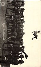 Vtg WWI US Army Up in the Blanket  Chicago Daily News Postcard 1F05 picture