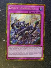 Yugioh Cards: KING'S CONSOANCE PGL3 GOLD RARE # 3F70 picture
