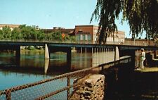 Postcard WI Wisconsin Rapids Downtown Park Like Setting Chrome Vintage PC J3652 picture