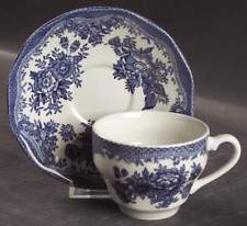 Johnson Brothers Asiatic Pheasant Blue Cup & Saucer 2523874 picture