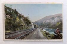 Railroad-Boston & Albany Railroad-scene near Russell White Border Postcard picture