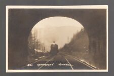 Railroad Postcard: Canadian Train at the Connaught Tunnel - Real Picture picture