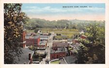 Galena Illinois~Birdseye Down the Hill~Across Downtown Over to Grant Park~1920s  picture