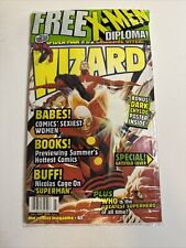 Wizard Comic Magazine #83 July 1998- Polybagged W X-men Diploma Alex Ross picture