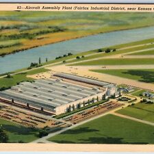 1941 Kansas City, KS Aircraft Assembly Plant Fairfax Industrial District PC A234 picture