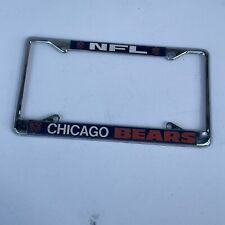 vintage chicago bears Chrome License Plate Frame Metal Thick picture