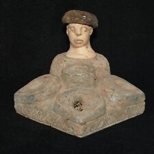 Rare Large Ancient Bactrian Stone Idol Statue Figurine Circa 2100 - 1500 BC picture