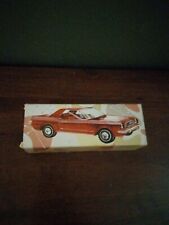 AVON 1964 1/2 FORD MUSTANG CAR DECANTER AFTER SHAVE MESERIZE 2.5 OZ NEW picture