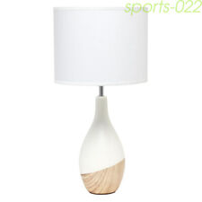 Simple Designs Strikers Basic Table Lamp - Light Wood picture