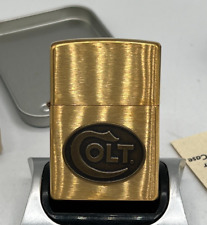 1997 Zippo Brass Colt NOS picture
