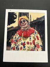 1980s Creepy Clown Glass Weird ODD Vintage Photo Polaroid California picture