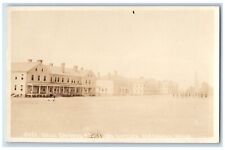 c1920's Drill Grounds Soldiers Quarters US Army Vancouver WA RPPC Photo Postcard picture