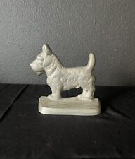Antique Scottie Dog Scottish Terrier Bookends or Doorsstop picture
