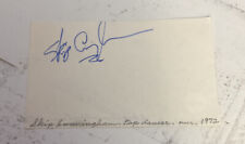 Autograph SKIP CUNNINGHAM TAP DANCER COTTON CLUB SANFORD AND SON ALBUM Page picture